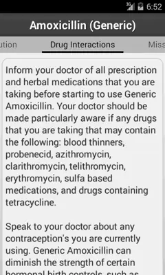 Drug Dictionary (Medical) android App screenshot 1