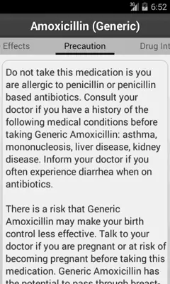 Drug Dictionary (Medical) android App screenshot 2