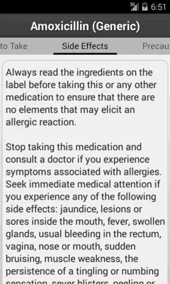 Drug Dictionary (Medical) android App screenshot 3